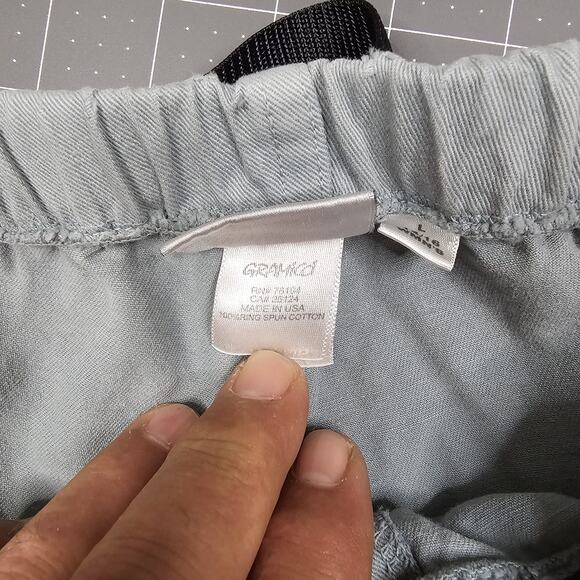 Gramicci Shorts Womens Large 34 Very Short Gray Climbing Hiking Outdoor Casual - Picture 5 of 9